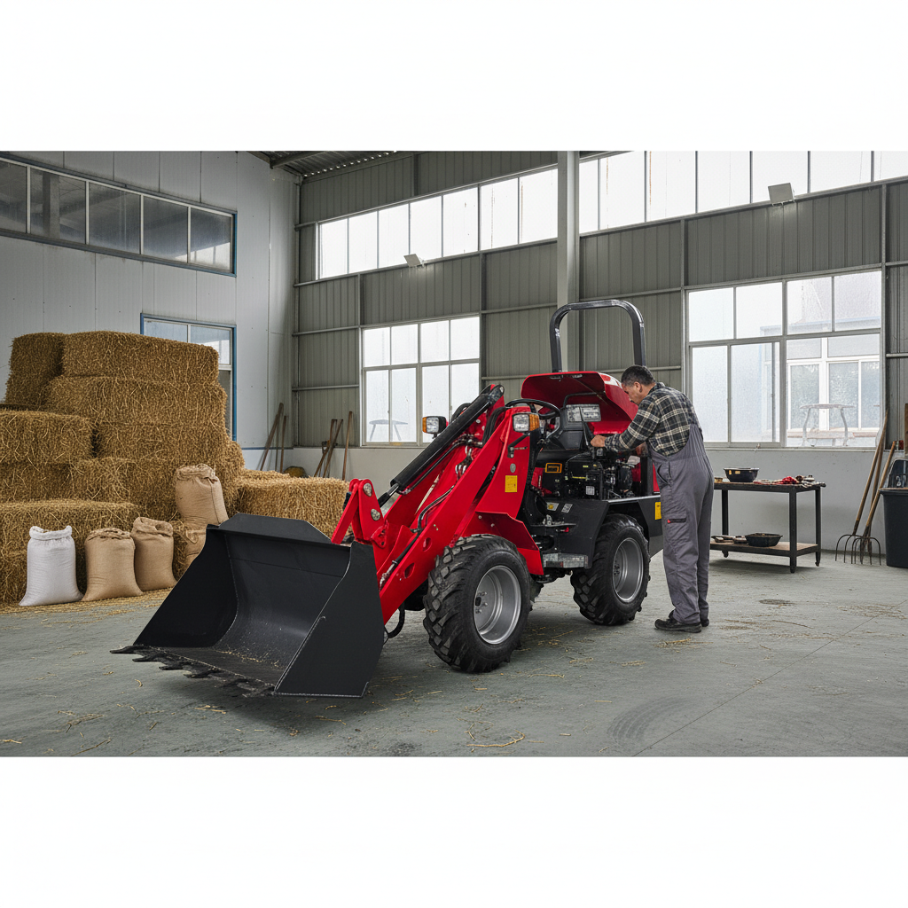 Farming Agriculture - 2Ton Telescopic Arm Loader with Diesel