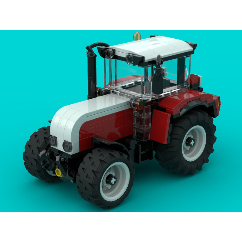 Urban Farming Agriculture - MOC-256353 Urban Farm Agricultural Tractor Building