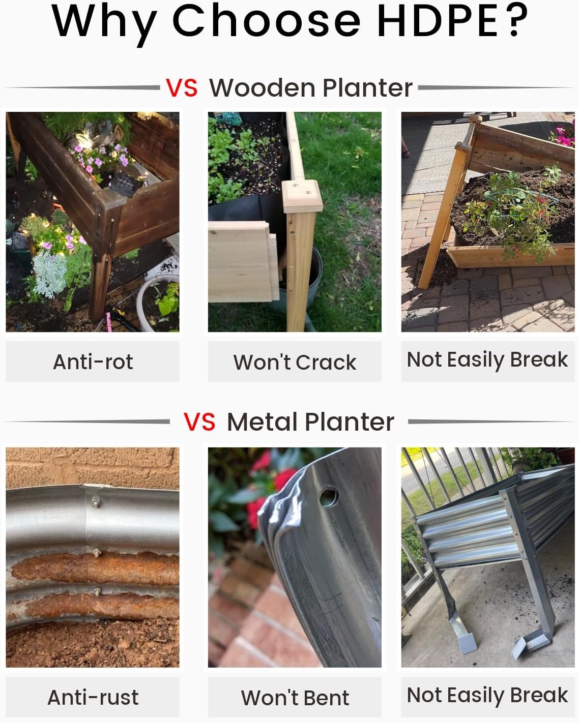 Small HDPE Raised Garden Bed,  - Seed Planter review and price