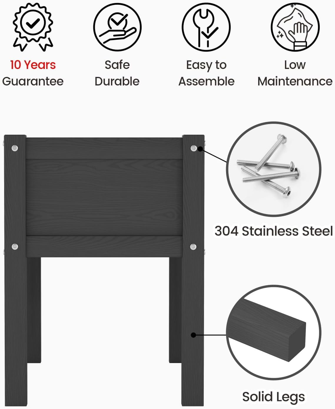 Small HDPE Raised Garden Bed,  - Seed Planter review and price