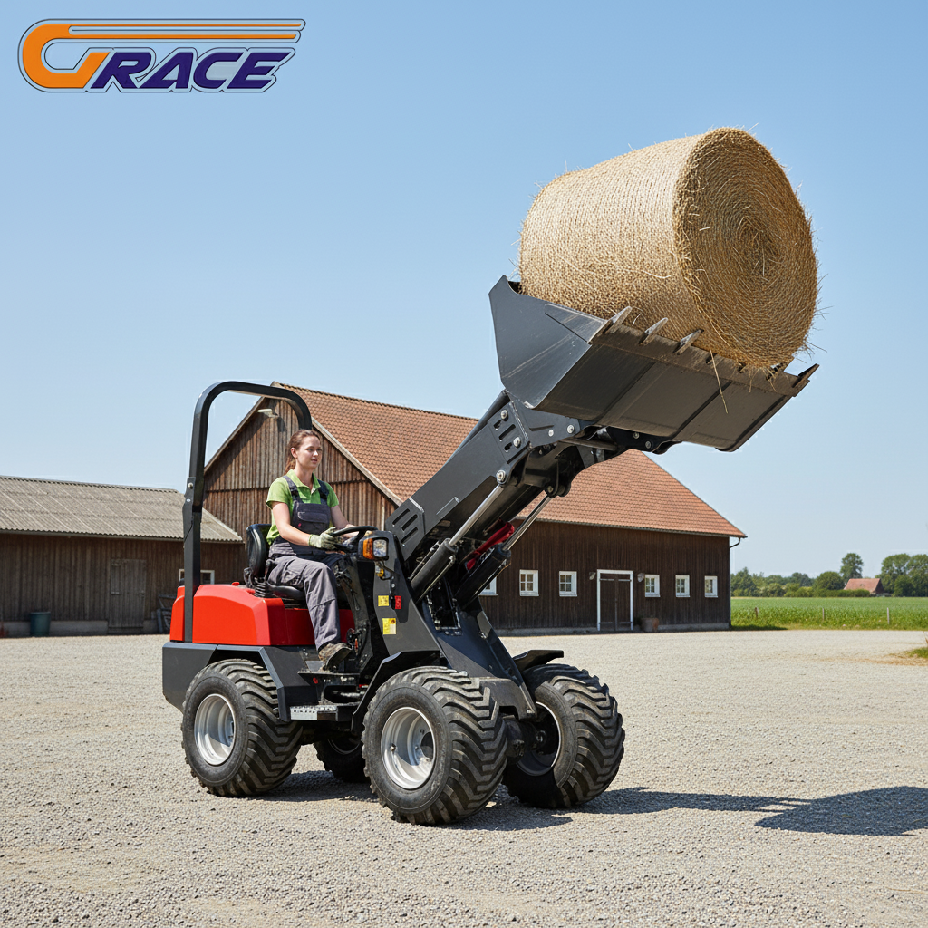 2Ton Telescopic Arm Loader wit - Farming Agriculture review and price