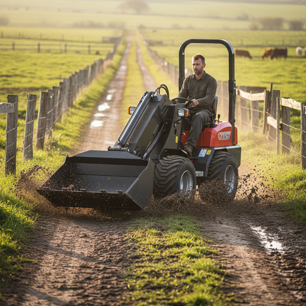 2Ton Telescopic Arm Loader wit - Farming Agriculture review and price