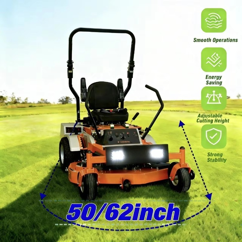 Ride-on Mower Commercial zero  - Farming Zero review and price