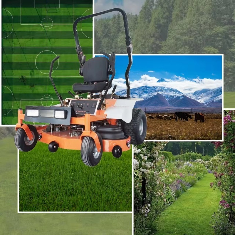 Ride-on Mower Commercial zero  - Farming Zero review and price
