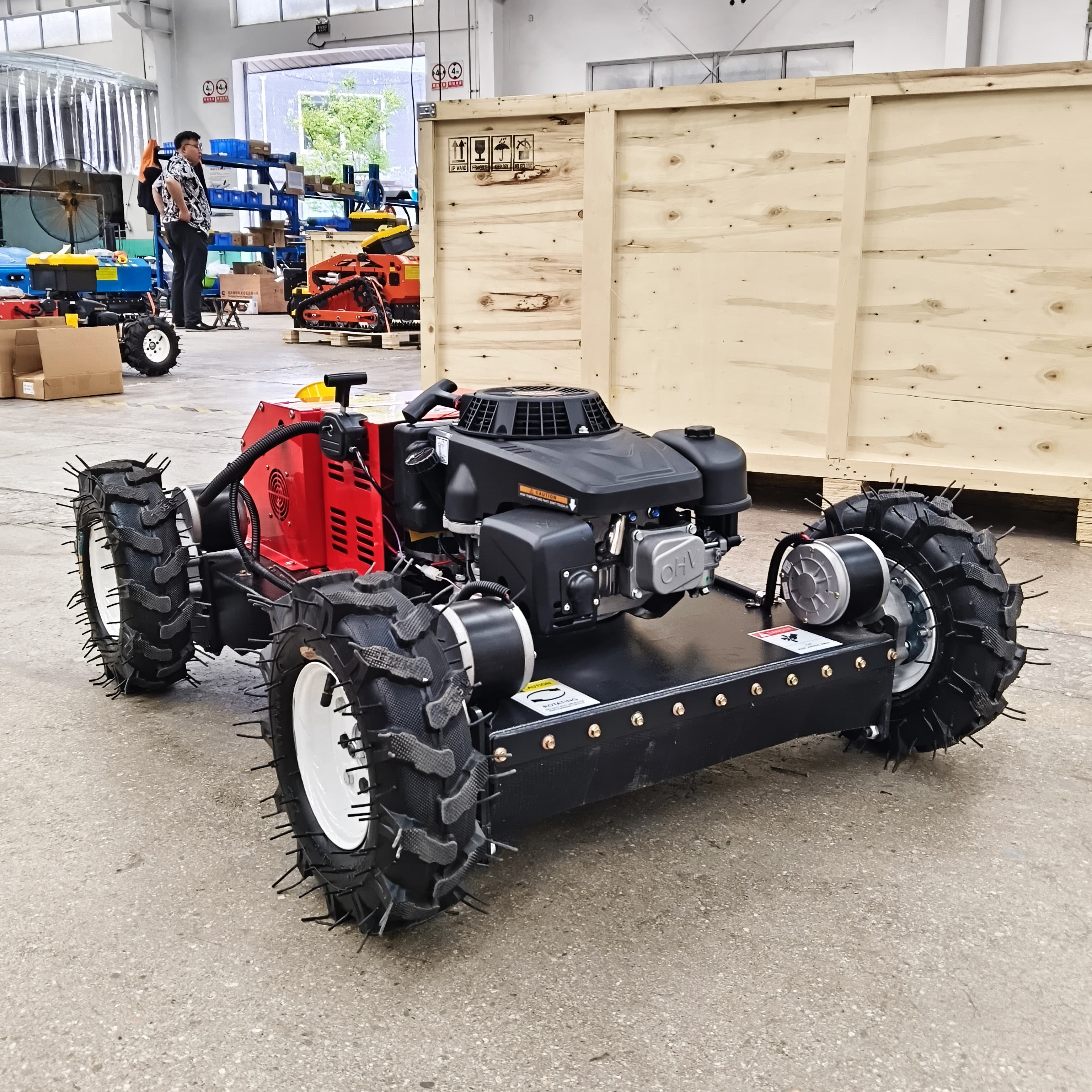 Factory Wholesale Wheeled Lawn - Farming Zero review and price
