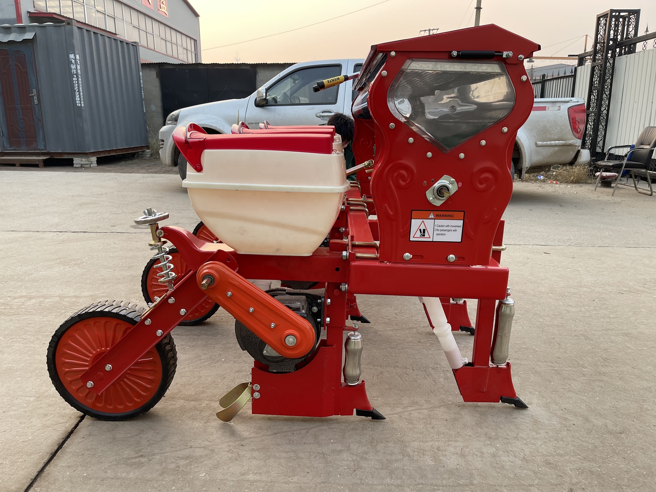 Mini 4 Row Farm Tractor Corn S - Seed Planter review and price