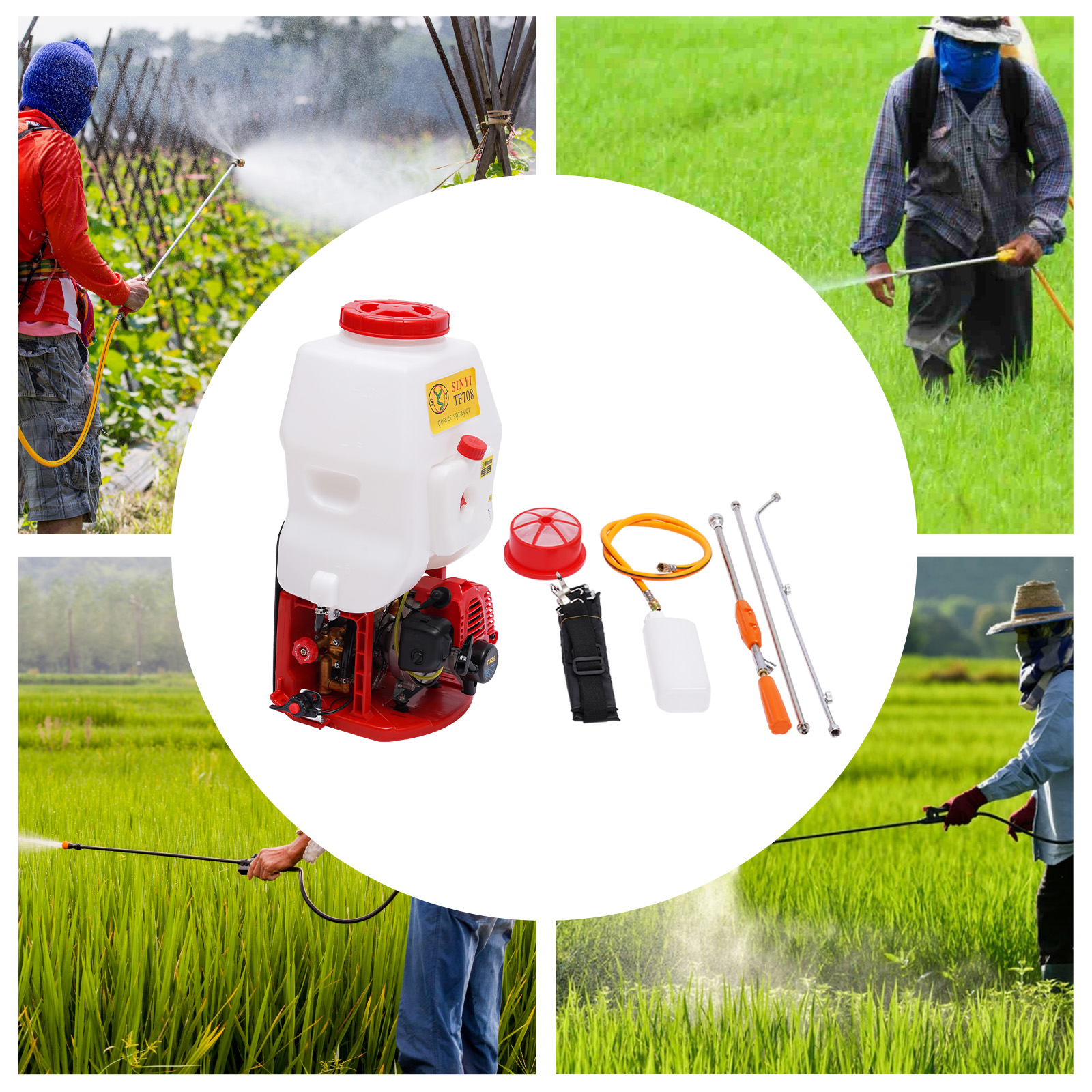 Backpack Power Sprayer 25.4cc  - Crop Sprayer Backpack review and price