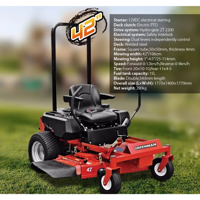 Ride on Tractor Zero Turn Lawn - Farming Zero review and price